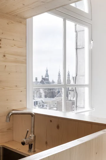 Mieszkanie w wieży w Amsterdamie, projekt i29 v2com, 863-02, i29, mieszkanie w wieży