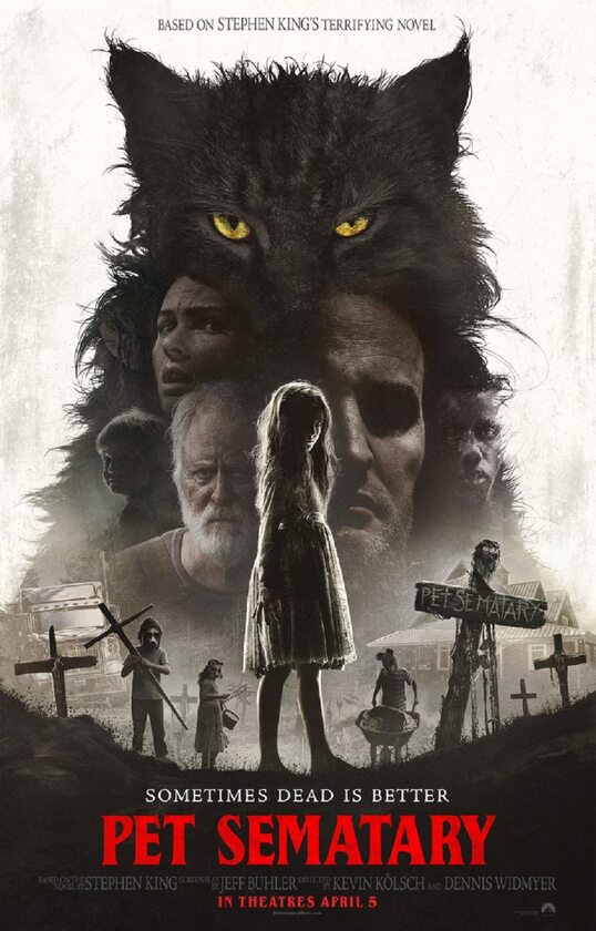 Plakat filmu „Smętarz dla zwierzaków” 