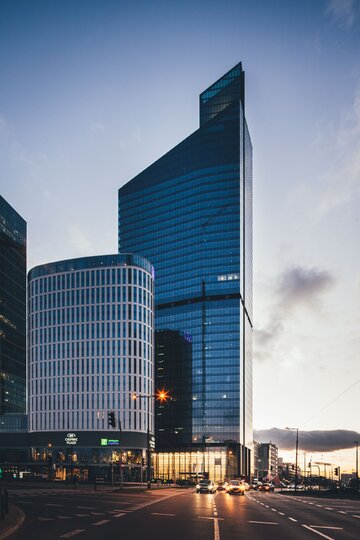 Skyliner, Warszawa, projekt APA Architekci 
