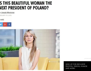 Miniatura: Amerykański "Playboy" pisze o... Ogórek....