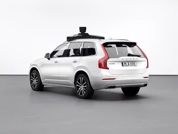 Autonomiczne Volvo XC90/Uber 