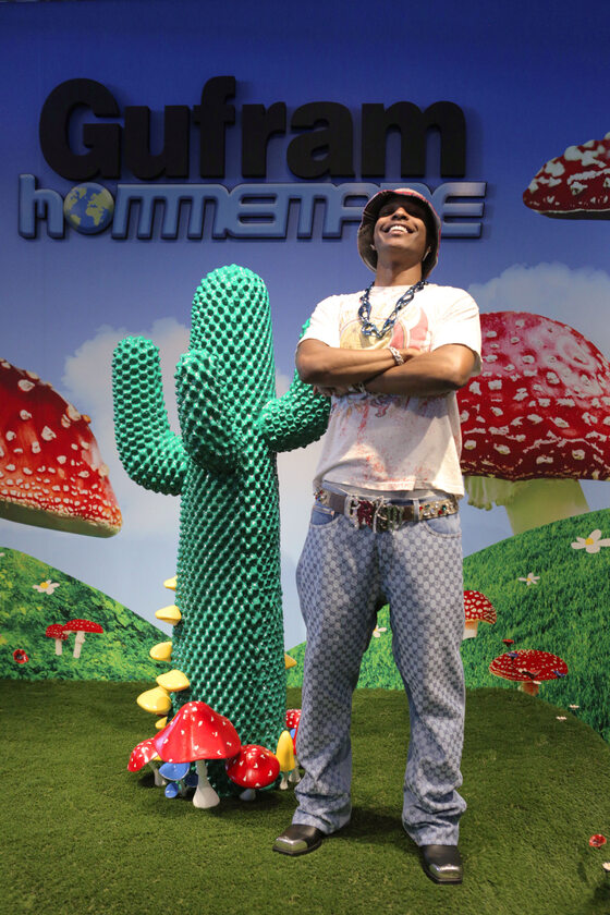 A$AP Rocky zaprojektował grzybki na kaktusie, Gufram Design Miami