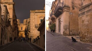 Kości&oacute;ł Chiesa di Montevergine w&nbsp;Noto (po lewej)