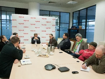 Smoleńsk - polska wojna. Debata "Wprost&#8221; 31.01.2013 (fot.M.Kaliński)