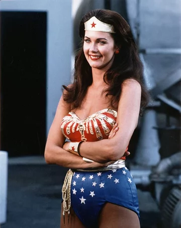 Lynda Carter jako Wonder Woman 