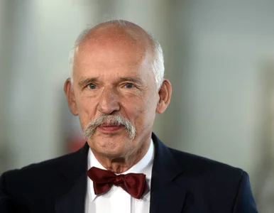 Miniatura: Korwin-Mikke: Po tych wyborach czuję się...