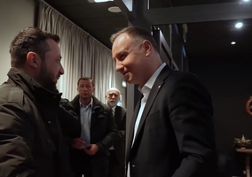 Nie było spotkania Dudy z Zełenskim. Rzecznik ukraińskiego prezydenta...