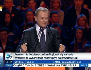 Miniatura: Tusk do Kamińskiego: Nie martw się, chłopie