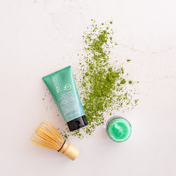 Najbardziej charakterystyczną linią są produkty z&nbsp;herbatą Matcha,