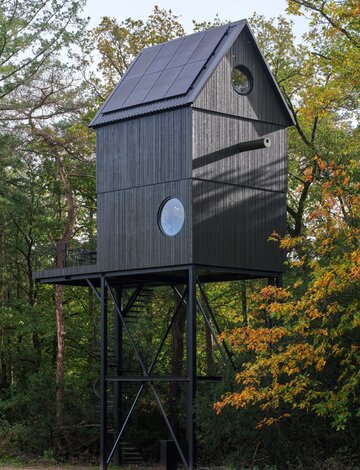Domek na drzewie, projekt NAMO Architecture & i29 Architects