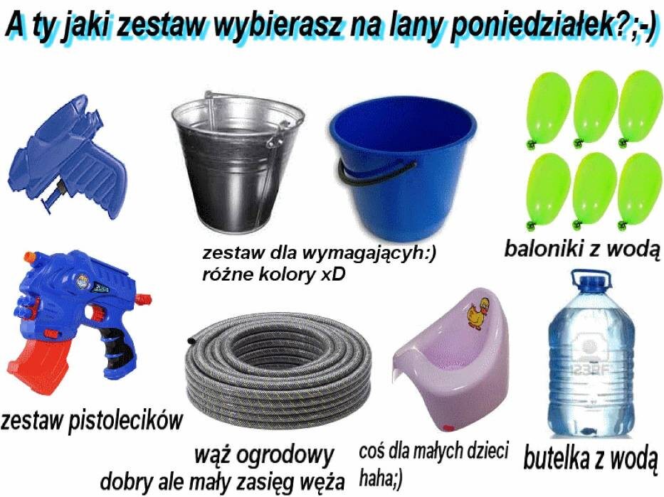 Memy na Lany Poniedziałek 