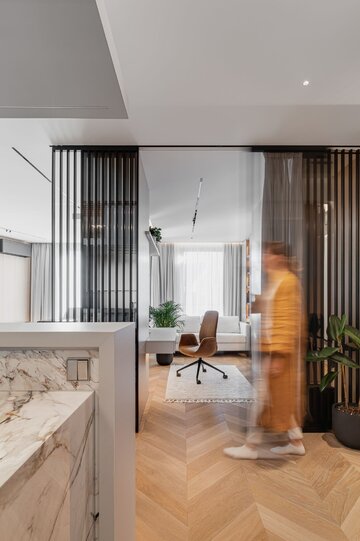 Mieszkanie w&nbsp;Gdańsku, projekt Maka Studio