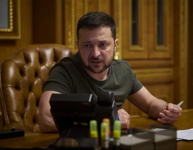 Miniatura: Do kancelarii Zełenskiego wpłynęła petycja...