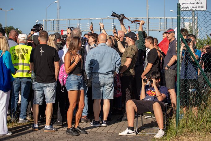Defenders of the borders in Lubieszyn