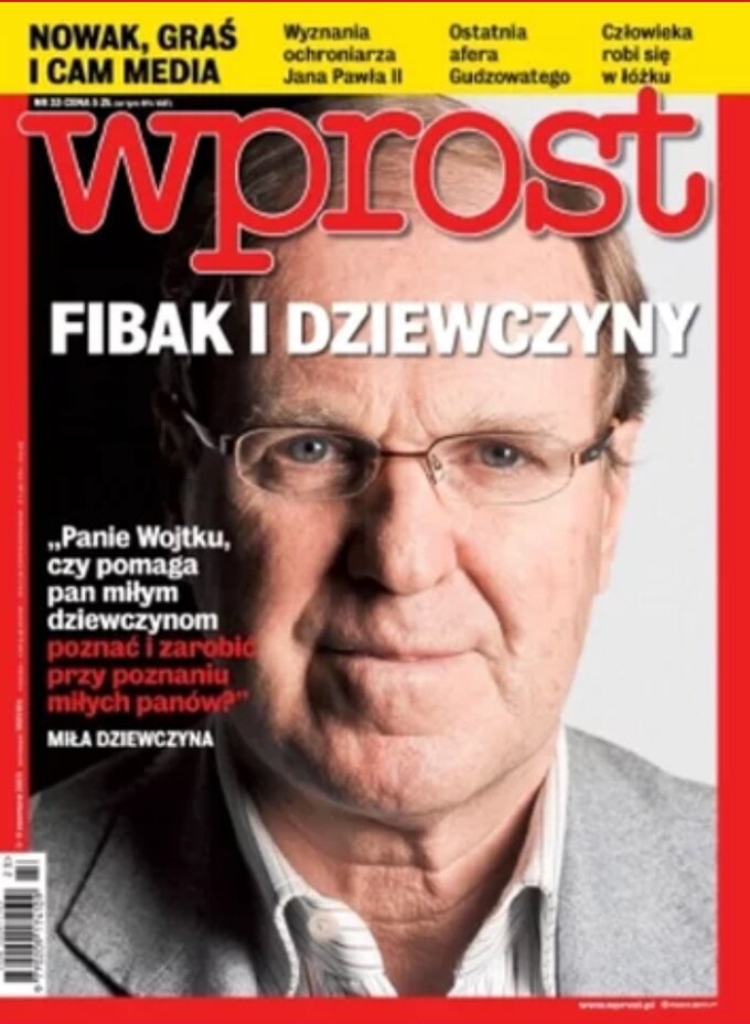 Okładka „Wprost” 23/2013 (1580)