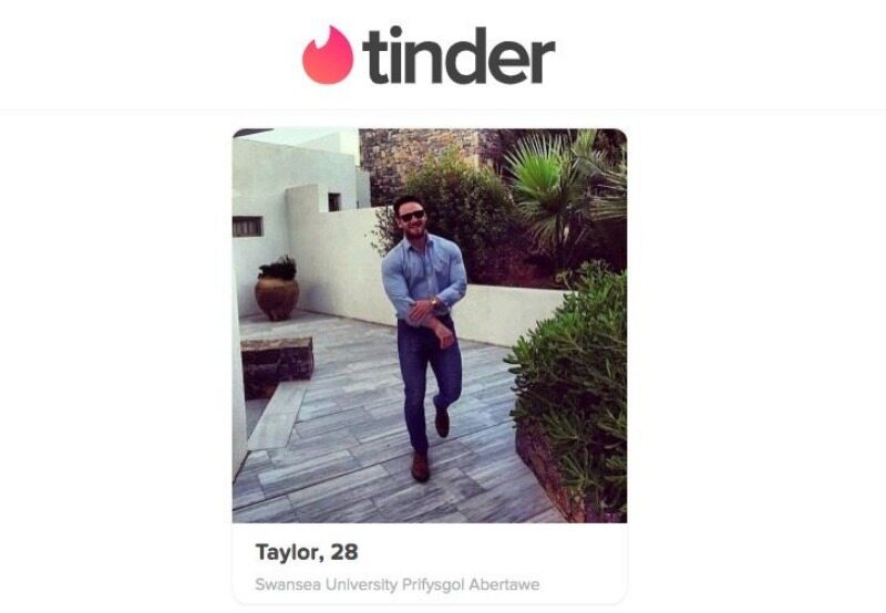 28-letni Taylor, student ze Swansea 