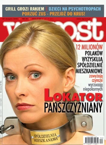 Okładka tygodnika Wprost nr 34/2003 (1082)