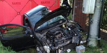 Zderzenie auta osobowego i&nbsp;autobusu w&nbsp;Kielcach