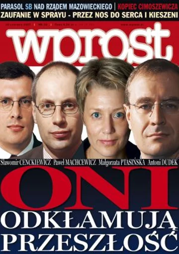 Okładka tygodnika Wprost nr 25/2005 (1177)