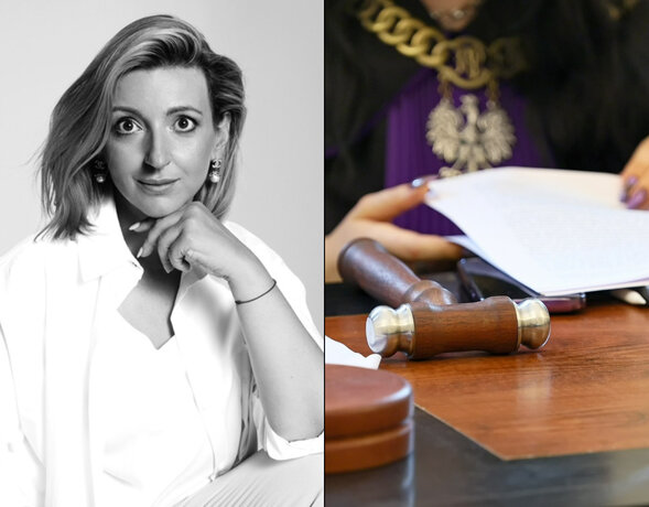 Miniatura: Mec. Dębska o czekaniu na sprawę...