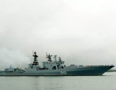 Miniatura: Rosyjskie okręty wpłynęły do kanału La Manche