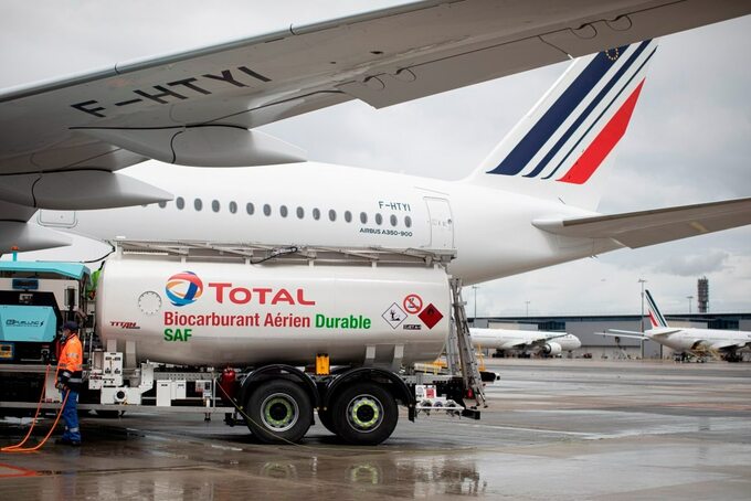 Air France tankuje zrównoważone paliwo lotnicze