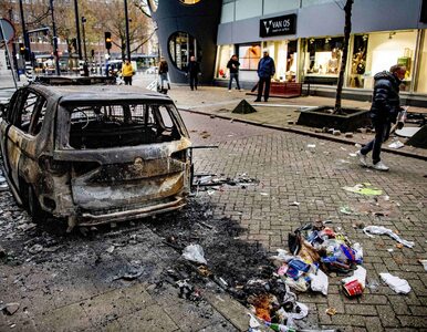 Zamieszki w Rotterdamie. Minister sprawiedliwości wskazał winnych