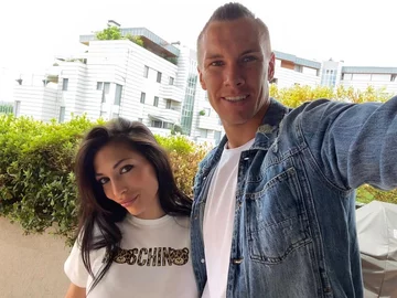 Łukasz Skorupski i Matilde Rossi 