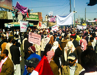 Miniatura: Jemeneńskie kobiety protestują. "Salah...