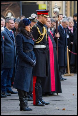 Miniatura: Książę Harry i księżna Meghan na...