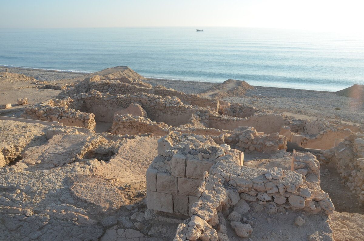 Starożytne miasto Qalhat w Omanie 