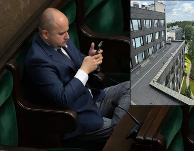 Miniatura: Incydent na dachu Sejmu. Dariusz Matecki o...