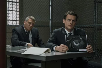 Kadr z serialu „Mindhunter” 