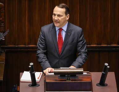 Miniatura: Sikorski grzmi z sejmowej mównicy....