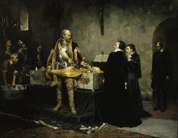 Karol Sudermański bezcześci zwłoki Klasa Fleminga, namiestnika Finlandii wiernego Zygmuntowi III