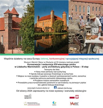 Muzeum Warmii i&nbsp;Mazur w&nbsp;Olsztynie &ndash; plakat