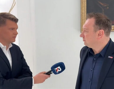 Miniatura: Spięcie posła Lewicy z reporterem TV...