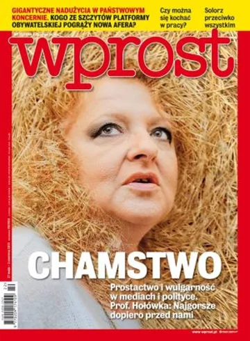 Okładka tygodnika Wprost nr 22/2013 (1579)