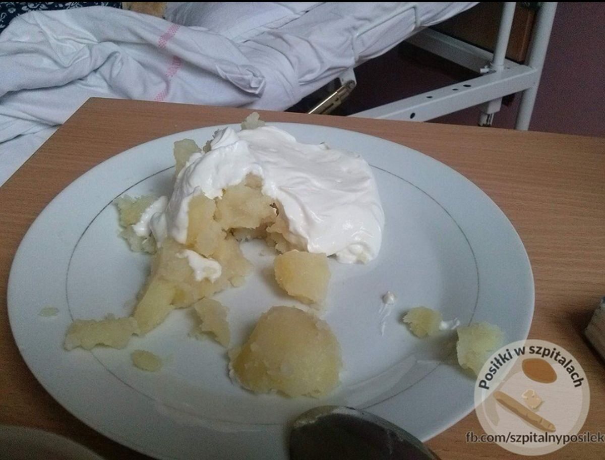 Takie jedzenie dostają pacjenci w niektórych polskich szpitalach 