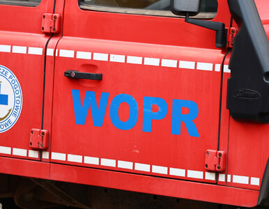 Miniatura: Wpadły do Kanału Żerańskiego. Strażacy...