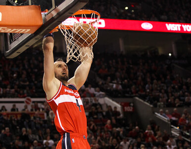 Miniatura: NBA: Słaby występ Gortata i porażka Wizards