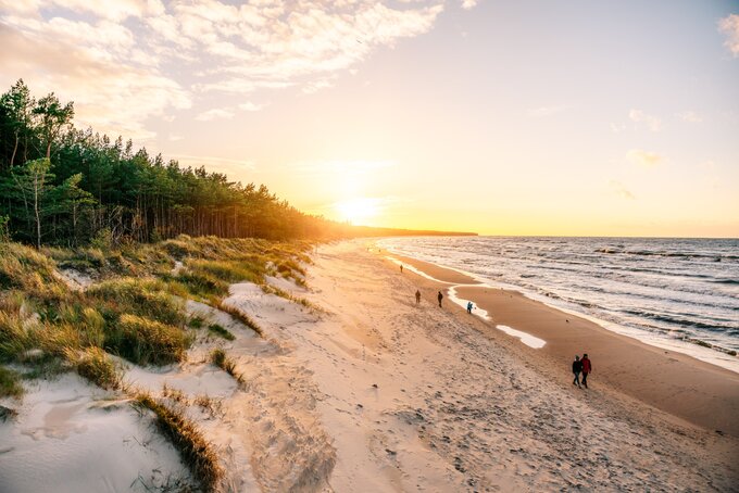 Plaża w Grzybowie