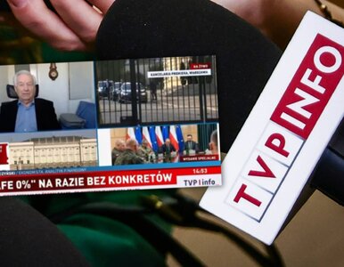 Miniatura: Niezręczny moment na antenie TVP Info,...
