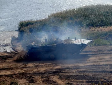 Pokaz Połączonych Ćwiczeń Sił Zbrojnych i Układu Pozamilitarnego ANAKONDA 2012 (fot. PAP/Marcin Bielecki)