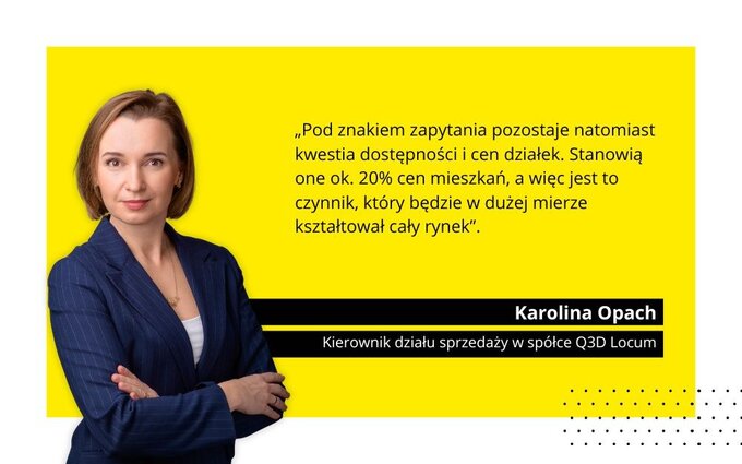 Karolina Opach, kierownik działu sprzedaży w spółce Q3D Locum