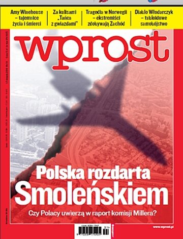 Okładka tygodnika Wprost nr 31/2011 (1486)