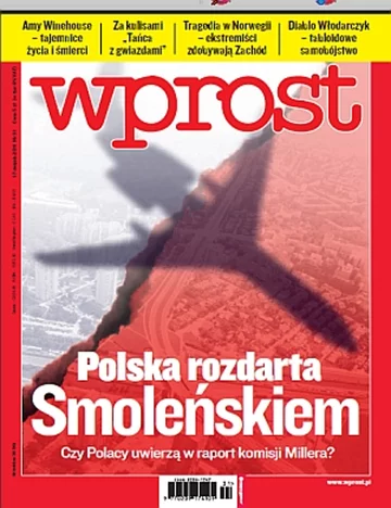 Okładka tygodnika Wprost nr 31/2011 (1486)