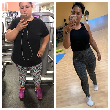 Nicole Caperilla przed i po metamorfozie 