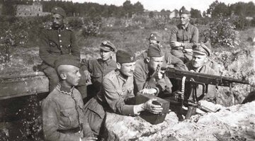 Bitwa warszawska. Obrona koło Miłosny, sierpień 1920&nbsp;r.