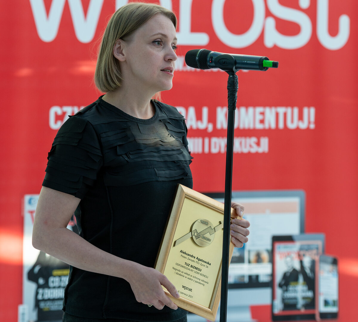 Aleksandra Agatowska, prezes zarządu PZU Życie SA 